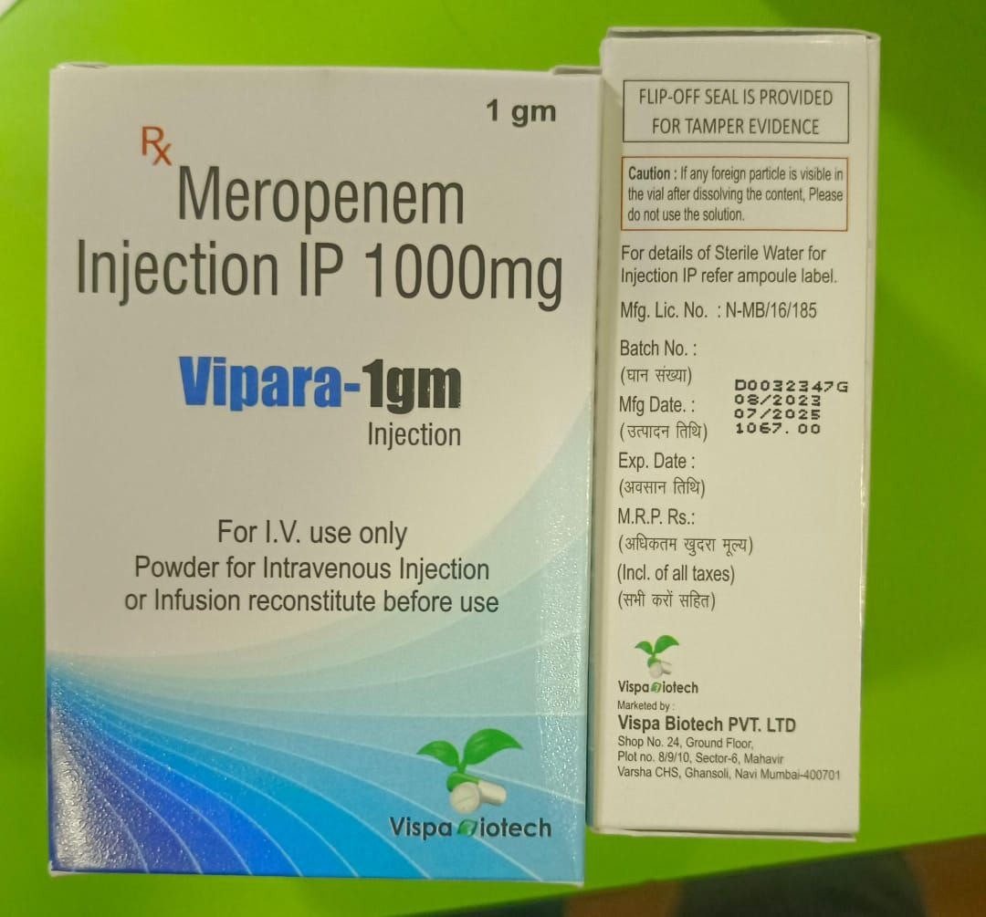 Meropenem Injection IP, Strength